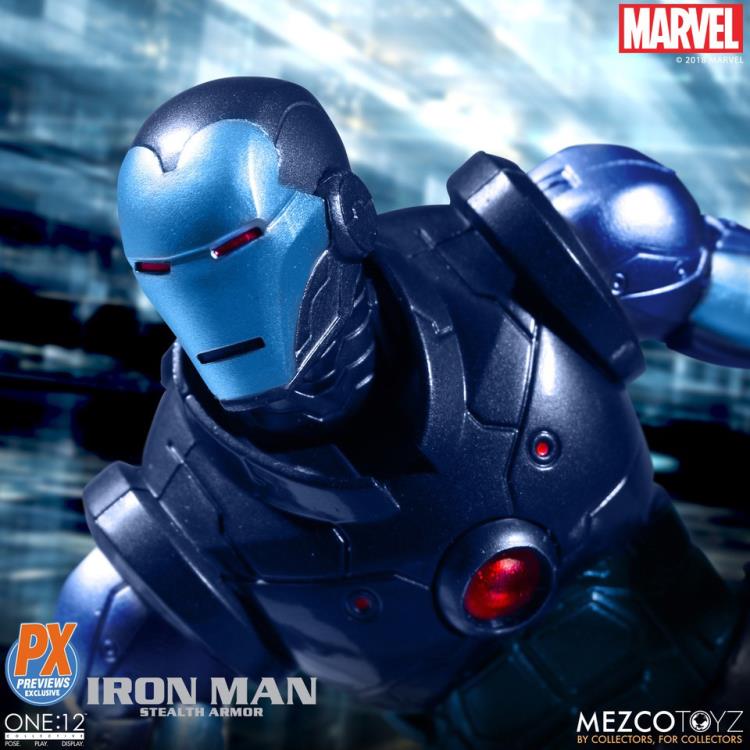 Marvel One:12 Collective Iron Man (Stealth Armor) PX Previews Exclusive Gallery Image 15
