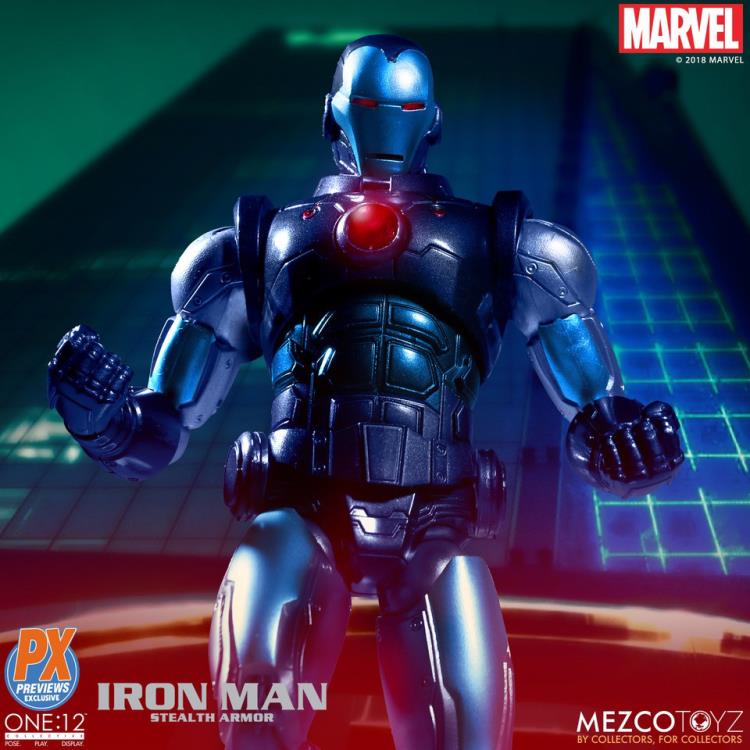 Marvel One:12 Collective Iron Man (Stealth Armor) PX Previews Exclusive Gallery Image 7