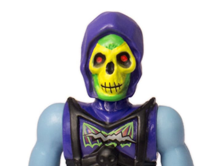 Masters of the Universe ReAction Battle Armor Skeletor (Battle Damaged) Figure Gallery Image 1