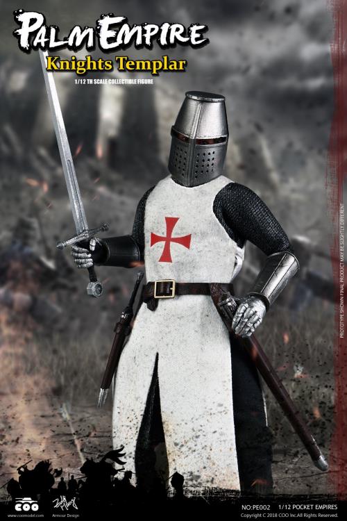 Palm Empire Templar Knight 1/12 Scale Figure Gallery Image 9