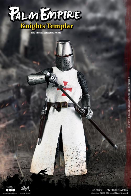 Palm Empire Templar Knight 1/12 Scale Figure Gallery Image 8