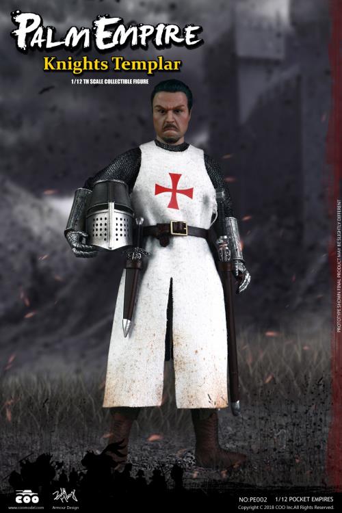 Palm Empire Templar Knight 1/12 Scale Figure Gallery Image 5
