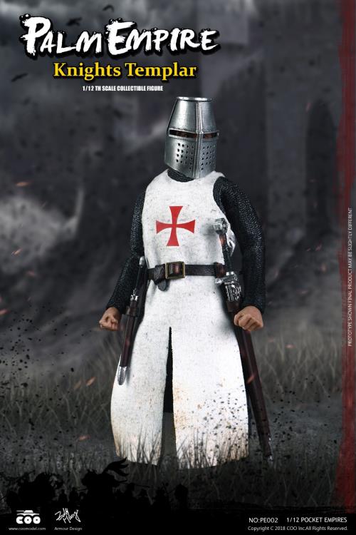Palm Empire Templar Knight 1/12 Scale Figure Gallery Image 4