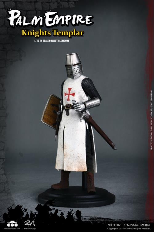 Palm Empire Templar Knight 1/12 Scale Figure Gallery Image 7
