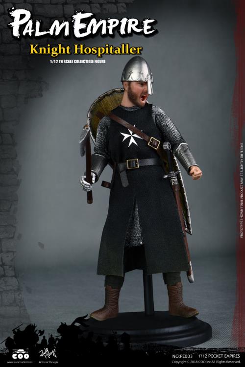 Palm Empire Hospitaller Knight 1/12 Scale Figure Gallery Image 5