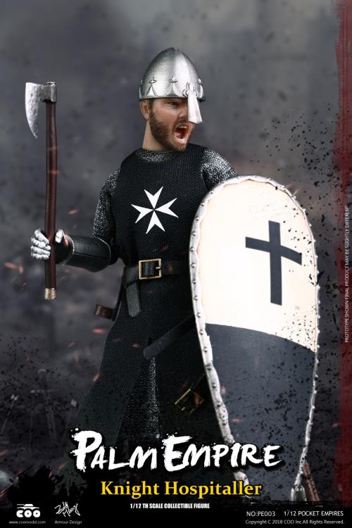 Palm Empire Hospitaller Knight 1/12 Scale Figure Gallery Image 8