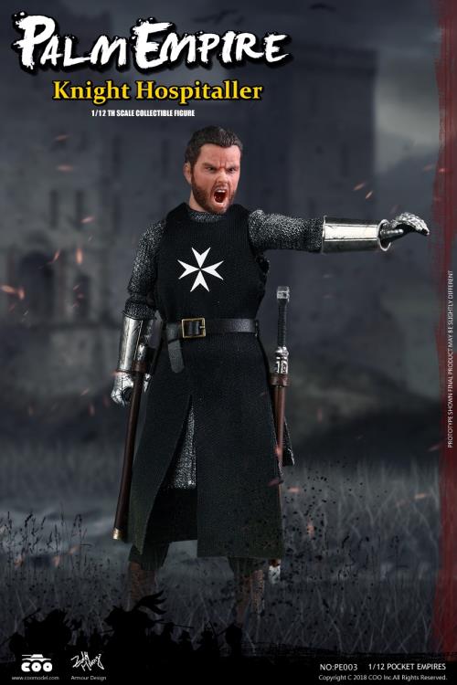Palm Empire Hospitaller Knight 1/12 Scale Figure Gallery Image 4
