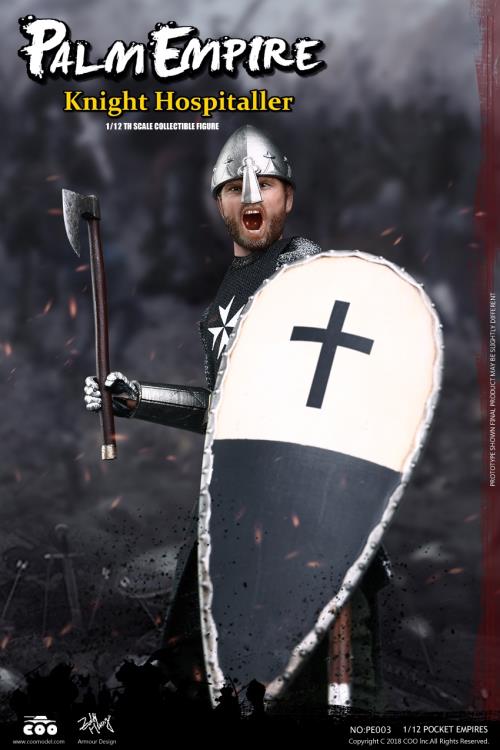 Palm Empire Hospitaller Knight 1/12 Scale Figure Gallery Image 7