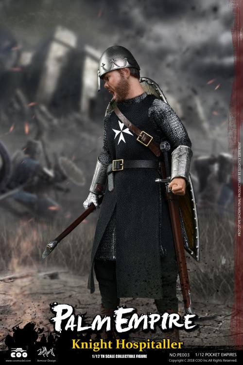 Palm Empire Hospitaller Knight 1/12 Scale Figure Gallery Image 3
