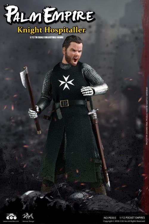 Palm Empire Hospitaller Knight 1/12 Scale Figure Gallery Image 6