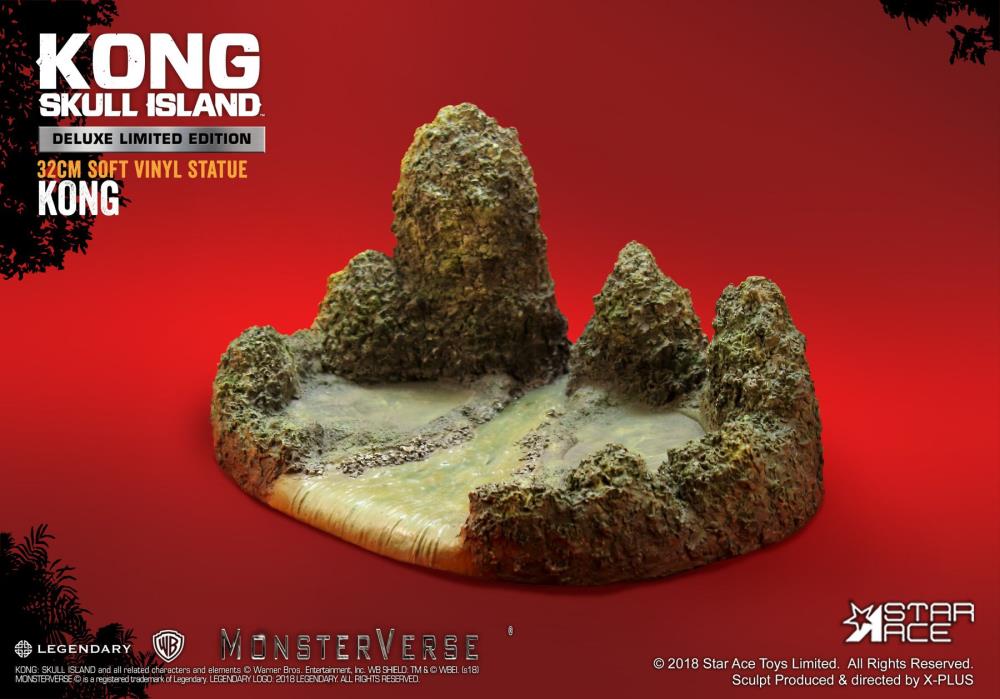 Kong: Skull Island Kong (Deluxe) Soft Vinyl Statue Gallery Image 7