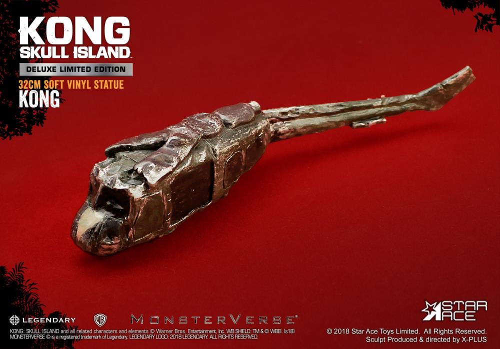 Kong: Skull Island Kong (Deluxe) Soft Vinyl Statue Gallery Image 5