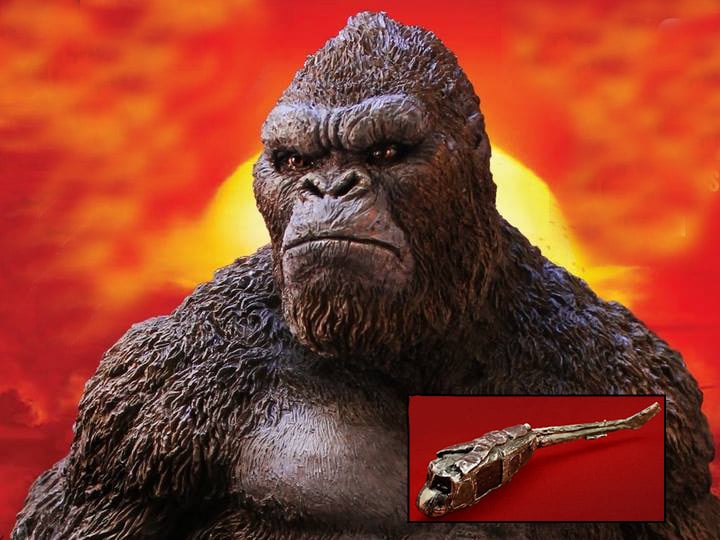 Kong: Skull Island Kong (Deluxe) Soft Vinyl Statue Gallery Image 1