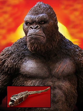 Kong: Skull Island Kong (Deluxe) Soft Vinyl Statue Gallery Image 2