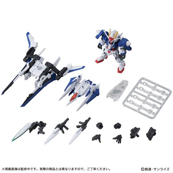 Mobile Suit Gundam 00V Mobile Suit Ensemble EX06B 00 Gundam & XN Raiser Exclusive Set Gallery Image 11