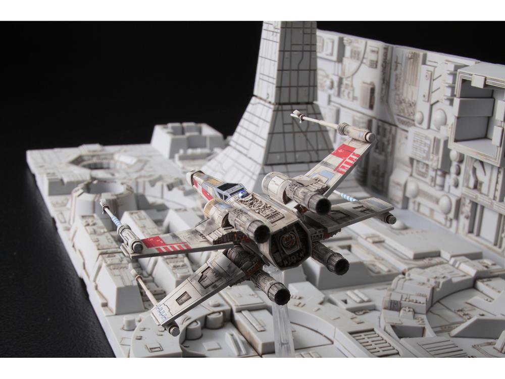 Star Wars: A New Hope Death Star Attack 1/144 Scale Model Kit Gallery Image 7