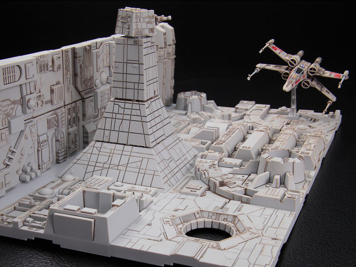 Star Wars: A New Hope Death Star Attack 1/144 Scale Model Kit Gallery Image 1
