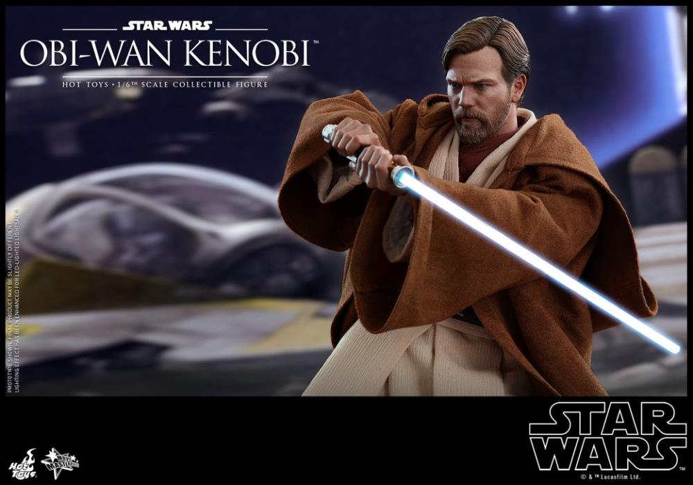 Star Wars: Revenge of the Sith MMS477 Obi-Wan Kenobi 1/6th Scale Collectible Figure Gallery Image 9