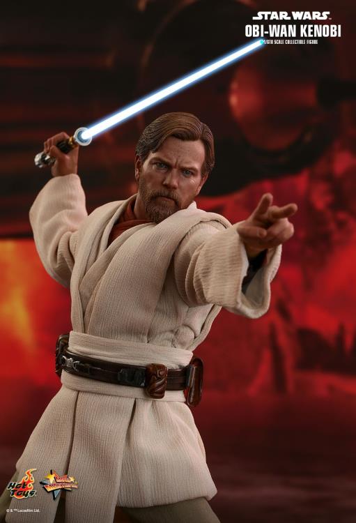 Star Wars: Revenge of the Sith MMS477 Obi-Wan Kenobi 1/6th Scale Collectible Figure Gallery Image 7