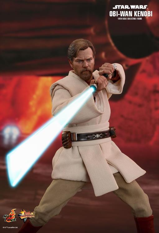Star Wars: Revenge of the Sith MMS477 Obi-Wan Kenobi 1/6th Scale Collectible Figure Gallery Image 8
