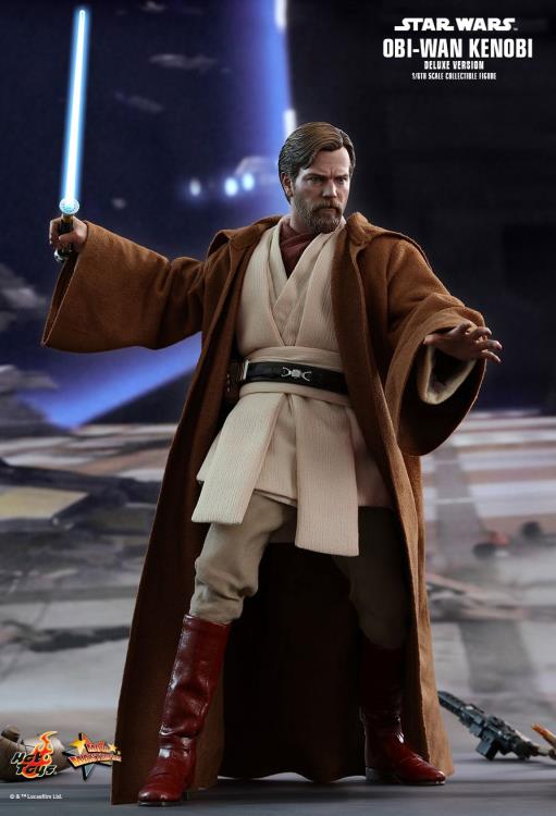 Star Wars: Revenge of the Sith MMS477 Obi-Wan Kenobi (Deluxe) 1/6th Scale Collectible Figure Gallery Image 6