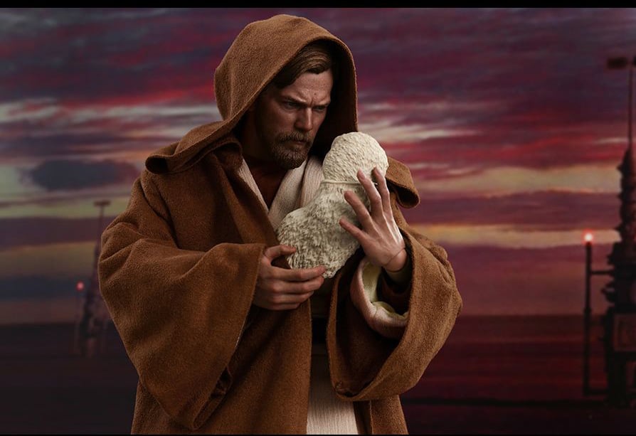 Star Wars: Revenge of the Sith MMS477 Obi-Wan Kenobi (Deluxe) 1/6th Scale Collectible Figure Gallery Image 11