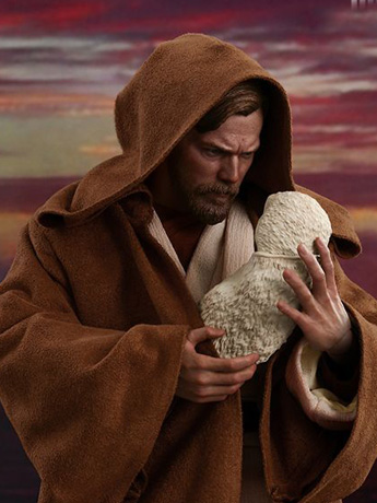 Star Wars: Revenge of the Sith MMS477 Obi-Wan Kenobi (Deluxe) 1/6th Scale Collectible Figure Gallery Image 2