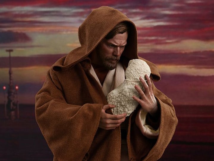 Star Wars: Revenge of the Sith MMS477 Obi-Wan Kenobi (Deluxe) 1/6th Scale Collectible Figure Gallery Image 1