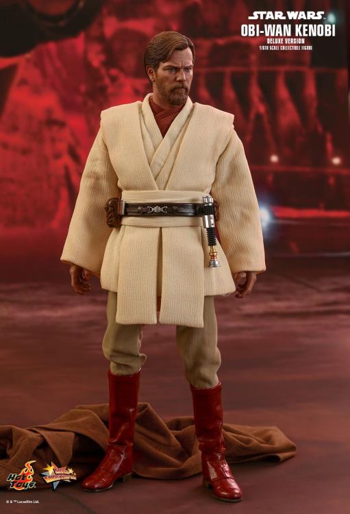 Star Wars: Revenge of the Sith MMS477 Obi-Wan Kenobi (Deluxe) 1/6th Scale Collectible Figure Gallery Image 7