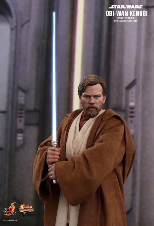 Star Wars: Revenge of the Sith MMS477 Obi-Wan Kenobi (Deluxe) 1/6th Scale Collectible Figure Gallery Image 9