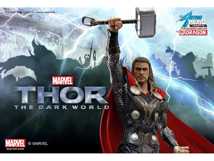 1/9 Scale Thor: The Dark World Model Kit - Thor (Painted) Gallery Image 2