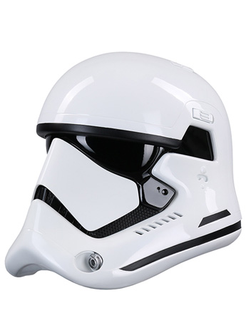 Star Wars Premier Line First Order Stormtrooper (The Last Jedi) 1:1 Scale Wearable Helmet Gallery Image 2