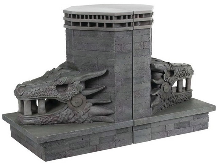 Game of Thrones Dragonstone Gate Bookends Gallery Image 1