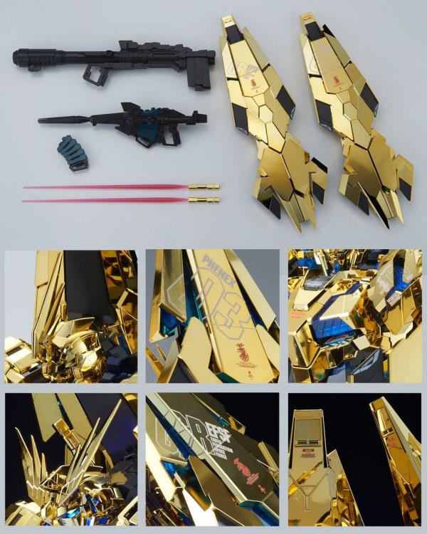Mobile Suit Gundam UC: One of Seventy Two PG RX-0 Unicorn Gundam 03 Phenex Exclusive 1/60 Scale Model Kit Gallery Image 11