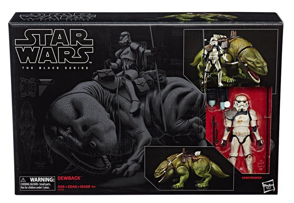 Star Wars: The Black Series 6" Dewback With Sandtrooper Gallery Image 4