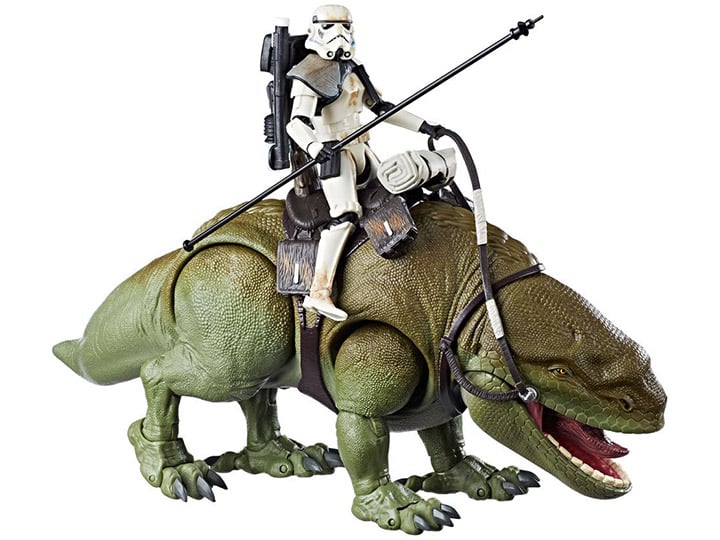Star Wars: The Black Series 6" Dewback With Sandtrooper Gallery Image 1