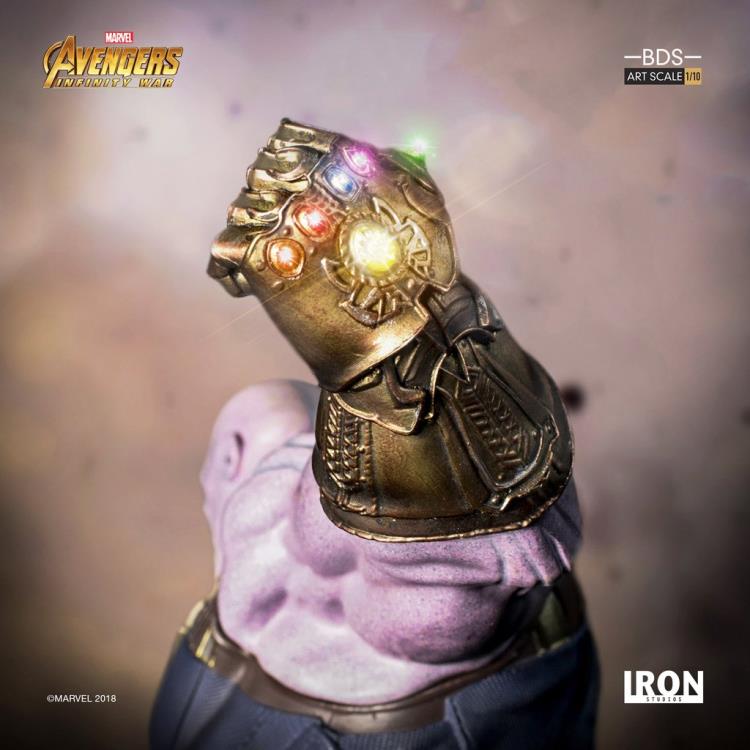 Avengers: Infinity War Battle Diorama Series Thanos 1/10 Art Scale Statue Gallery Image 12