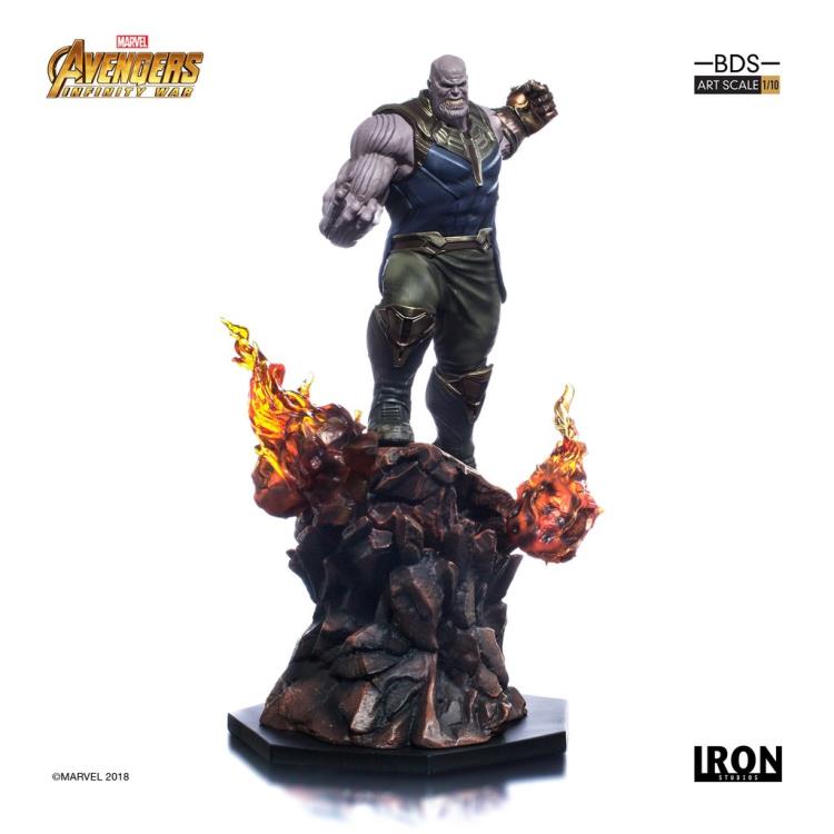 Avengers: Infinity War Battle Diorama Series Thanos 1/10 Art Scale Statue Gallery Image 3