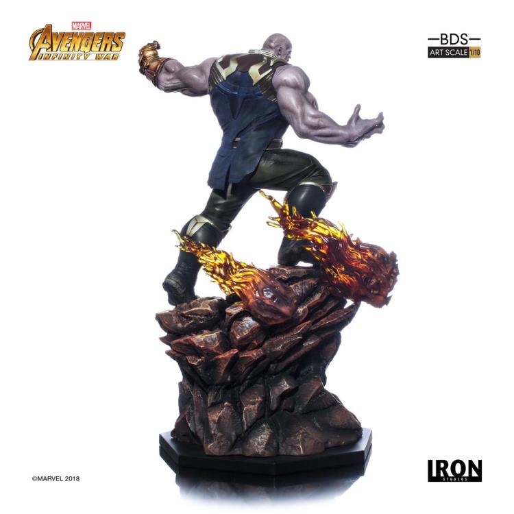 Avengers: Infinity War Battle Diorama Series Thanos 1/10 Art Scale Statue Gallery Image 6