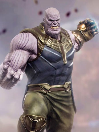 Avengers: Infinity War Battle Diorama Series Thanos 1/10 Art Scale Statue Gallery Image 2