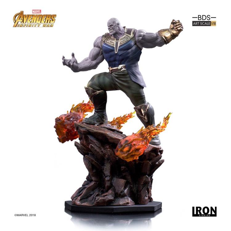 Avengers: Infinity War Battle Diorama Series Thanos 1/10 Art Scale Statue Gallery Image 5