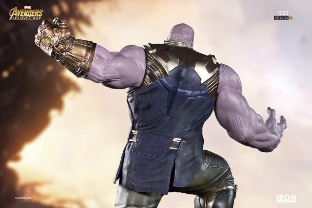 Avengers: Infinity War Battle Diorama Series Thanos 1/10 Art Scale Statue Gallery Image 9