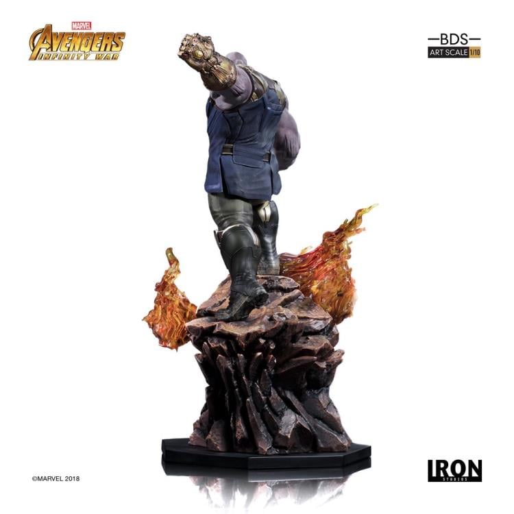 Avengers: Infinity War Battle Diorama Series Thanos 1/10 Art Scale Statue Gallery Image 4