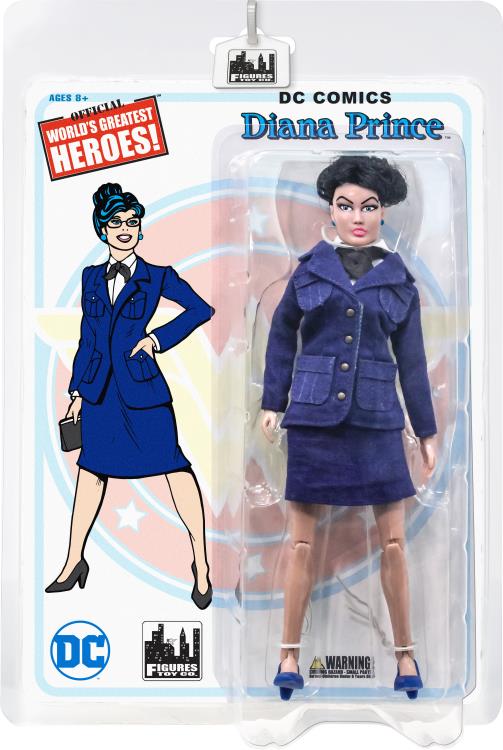Wonder Woman World's Greatest Heroes Diana Prince 8" Retro Figure Gallery Image 5
