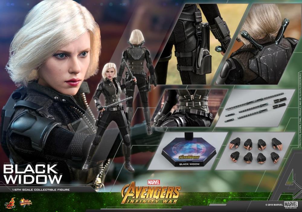 Avengers: Infinity War MMS460 Black Widow 1/6 Scale Collectible Figure Gallery Image 19