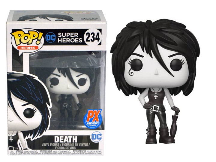 Pop! Heroes: The Sandman - Death PX Previews Exclusive