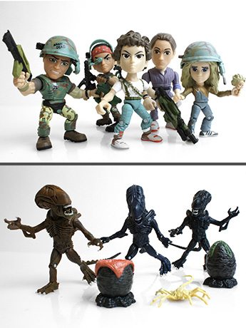 Aliens Action Vinyls Wave 1 Box of 12 Gallery Image 2