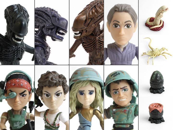 Aliens Action Vinyls Wave 1 Box of 12 Gallery Image 1