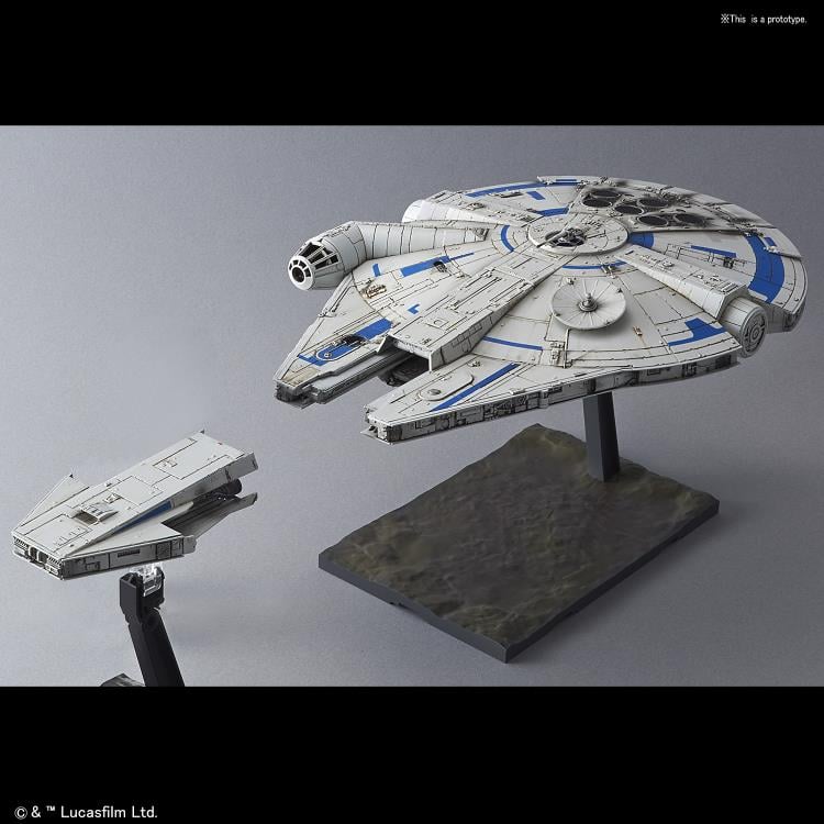 Solo: A Star Wars Story Millennium Falcon (Lando Calrissian Ver.) 1/144 Scale Model Kit Gallery Image 9