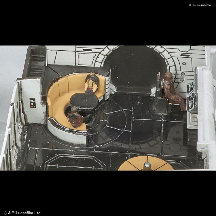 Solo: A Star Wars Story Millennium Falcon (Lando Calrissian Ver.) 1/144 Scale Model Kit Gallery Image 14